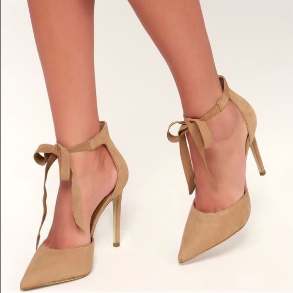 steve madden heart tie pump